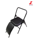 Yoga chair with lumbar support