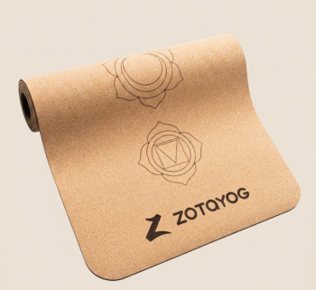 Zotayog Natural Cork Yoga Mat - Design Pro